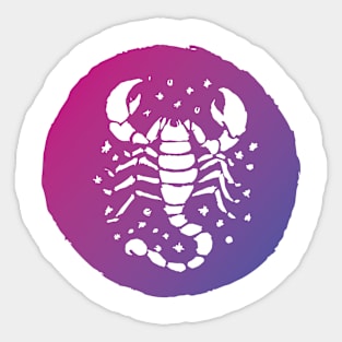 Scorpio 04 Sticker